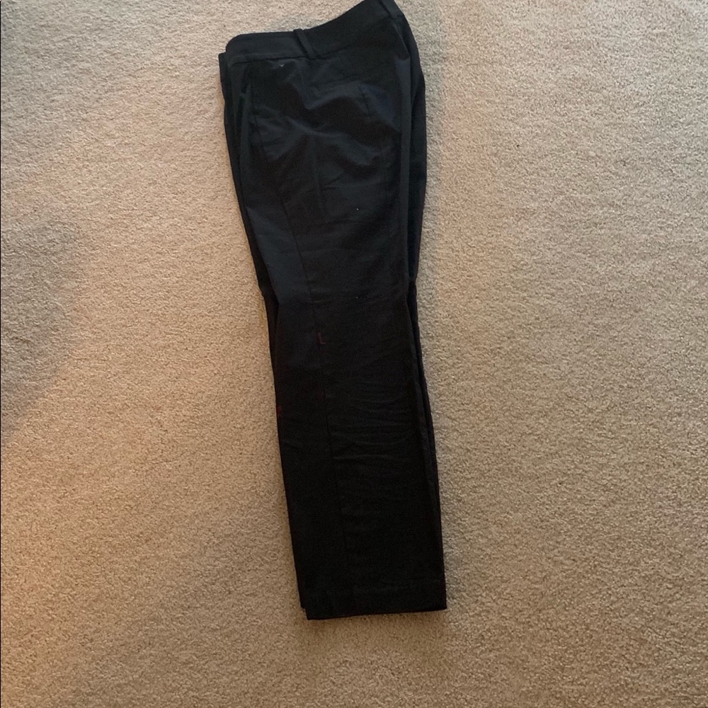 Cropped pants.  Size 6